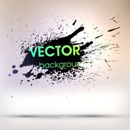 Abstract Ink Blot for Grunge Backgound N174