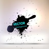 Abstract Ink Blot for Grunge Backgound N175