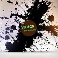 Abstract Ink Blot for Grunge Backgound N180