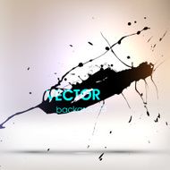 Abstract Ink Blot for Grunge Backgound N185