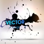Abstract Ink Blot for Grunge Backgound N188