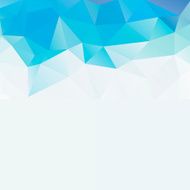 Colorful mosaic triangle background N4