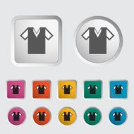 T-shirt single icon N4
