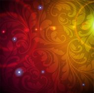 Floral Retro Background for Vintage Design N326