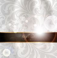 Floral Retro Background for Vintage Design N327