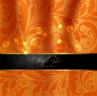 Floral Retro Background for Vintage Design N336