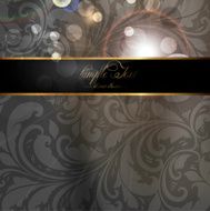 Floral Retro Background for Vintage Design N350