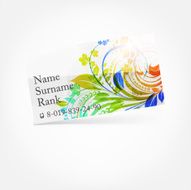 Floral Retro Background for Vintage Design N356