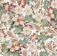Flowers Beautiful background with a flower ornament N5