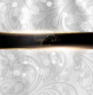Floral Retro Background for Vintage Design N366