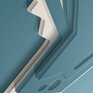 3D style abstract background with lots of layers N2
