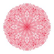 Ornamental round pattern N4