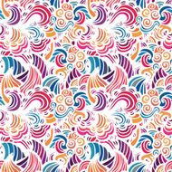 Mosaic vector seamless pattern N36