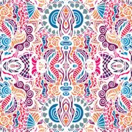 Mosaic vector seamless pattern N37