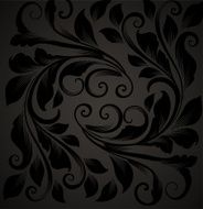 Floral Retro Background for Vintage Design N407