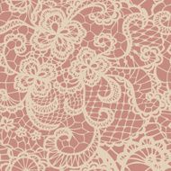 Lace seamless pattern with flowers N167