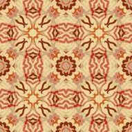 Seamless azulejo stylized pattern