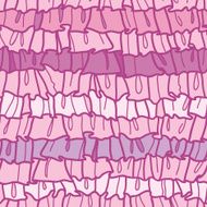 Pink ruffle fabric stripes seamless pattern background