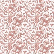 Lace seamless pattern with flowers N170