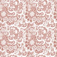 Lace seamless pattern with flowers N171