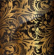 Floral Retro Background for Vintage Design N431