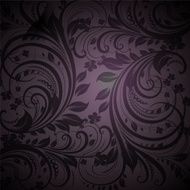 Floral Retro Background for Vintage Design N441