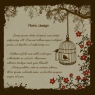 Vintage Bird Cage N4