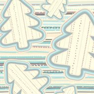 Christmas pattern in light pastel colors N2