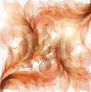 Floral Retro Background for Vintage Design N444