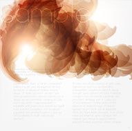 Floral Retro Background for Vintage Design N446