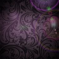 Floral Retro Background for Vintage Design N476