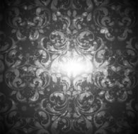 Floral Retro Background for Vintage Design N486