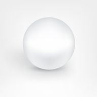 White pearl ball