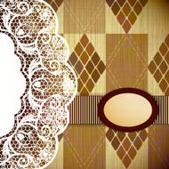 Abstract Retro Background Vector Illustration