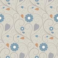 floral seamless pattern N334