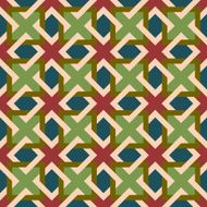 Geometric Square Seamless Pattern