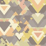 Retro triangles background N2