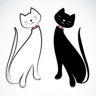 Vector image of an cat N7