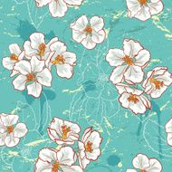 Apple flower pattern N5