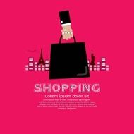 Worldwide Shopping Tourist