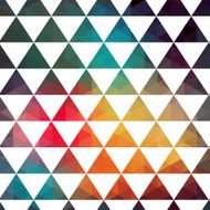 Vector triangles pattern