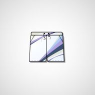 Abstract illustration on shorts N165