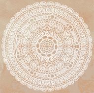 Elegant lacy doily N15
