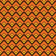 Yellow seamless square pattern background