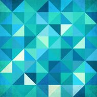 Abstract colorful triangles vector background
