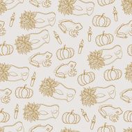 Vintage halloween background