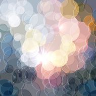 Abstract color shining circles vector background N2