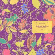Floral decor N18