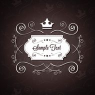 Vector Abstract Background for Sample Text