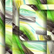Abstract pattern of lines N111